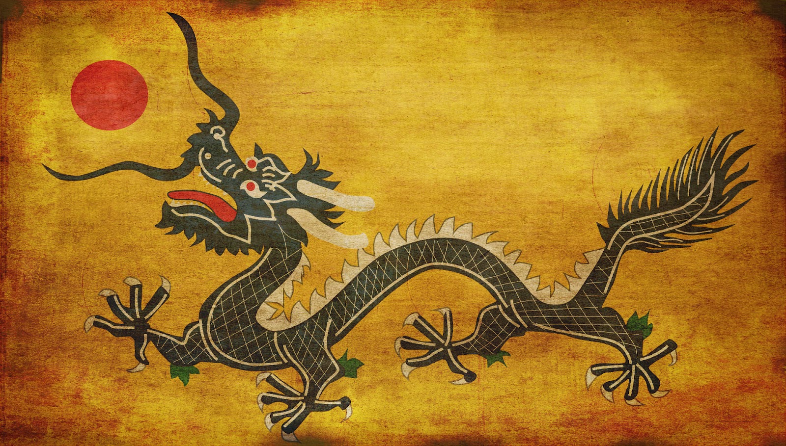 Asian Dragon Wallpaper Fantasy Illustration