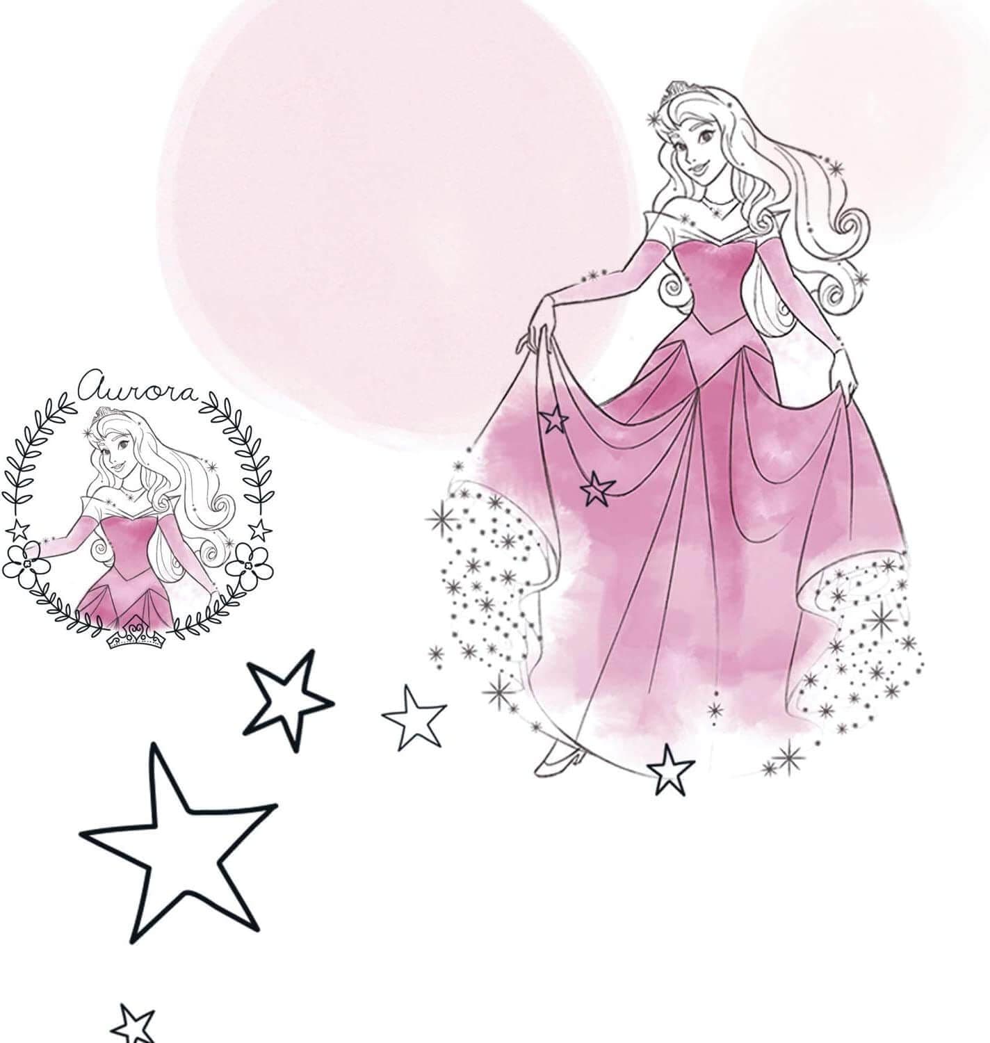 Disney Princess Children S Bedroom Wall Mural Wallpaper X Cm