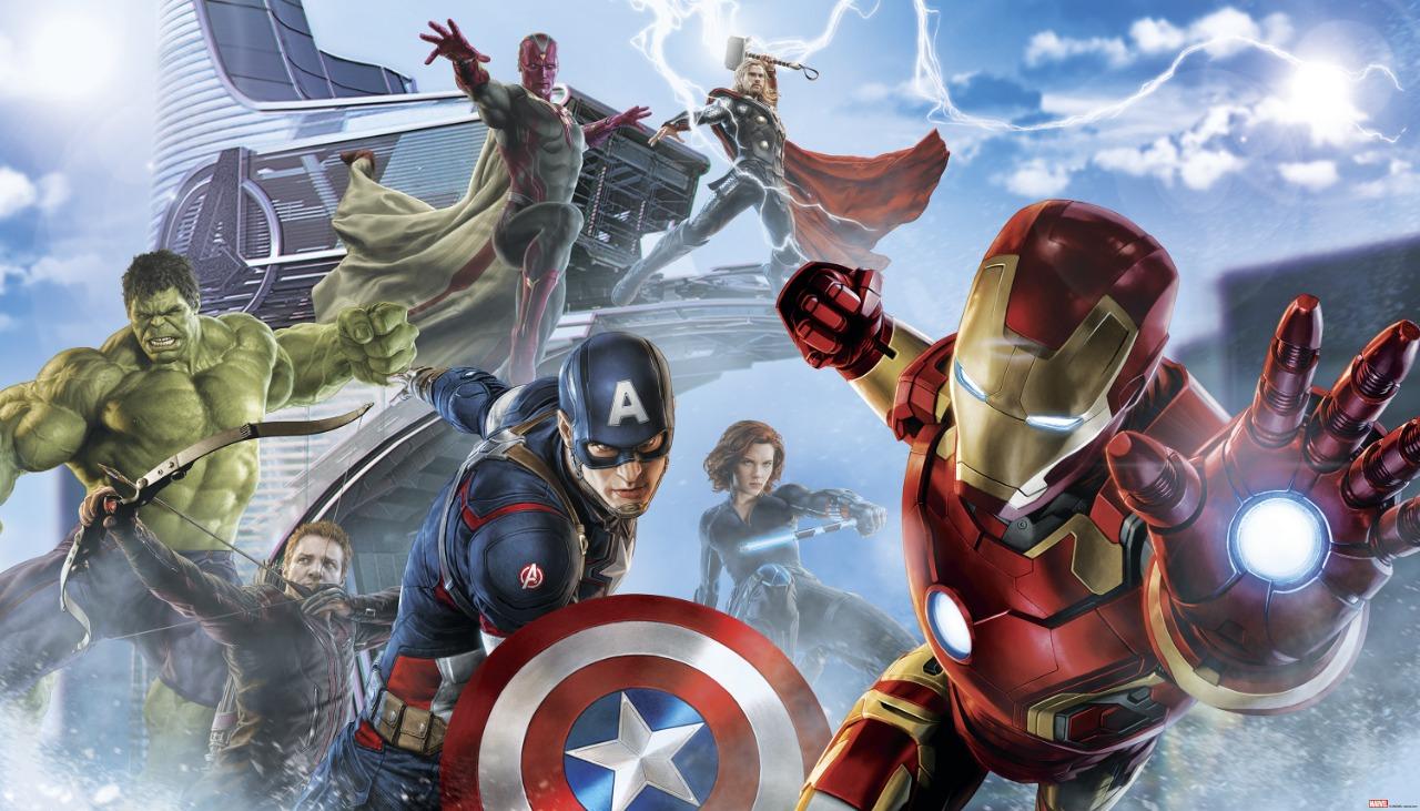 Details About Xl Avengers Age Of Ultron Wallpaper Mural Marvel Wall