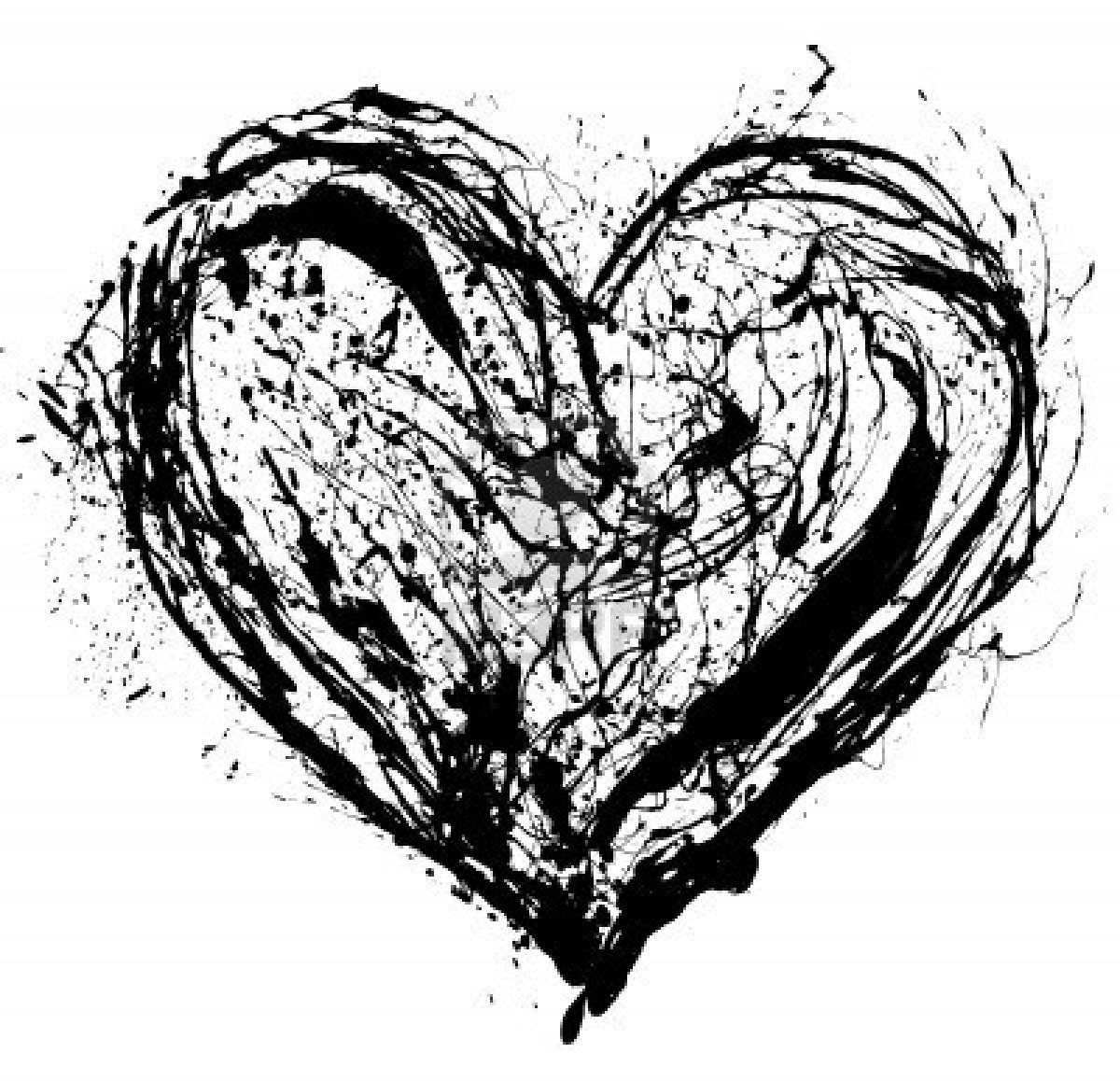 Free download Black And White Hearts Backgrounds [958x653] for your