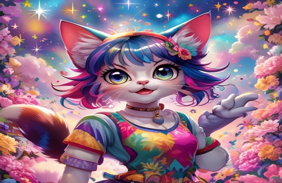 Anime Cat Girl Wallpaper
