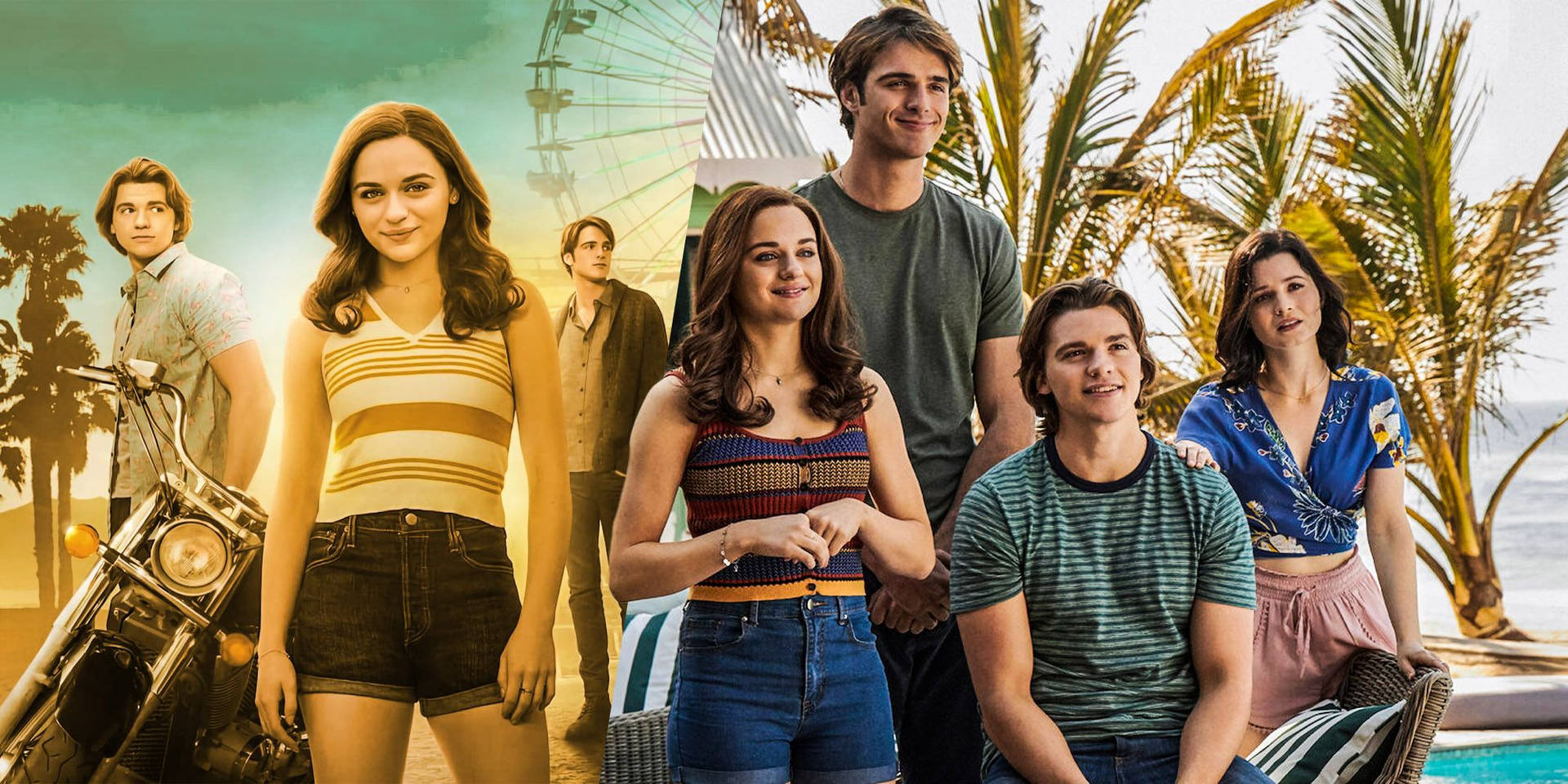 The Kissing Booth Movie Trilogy Poster Wallpaper