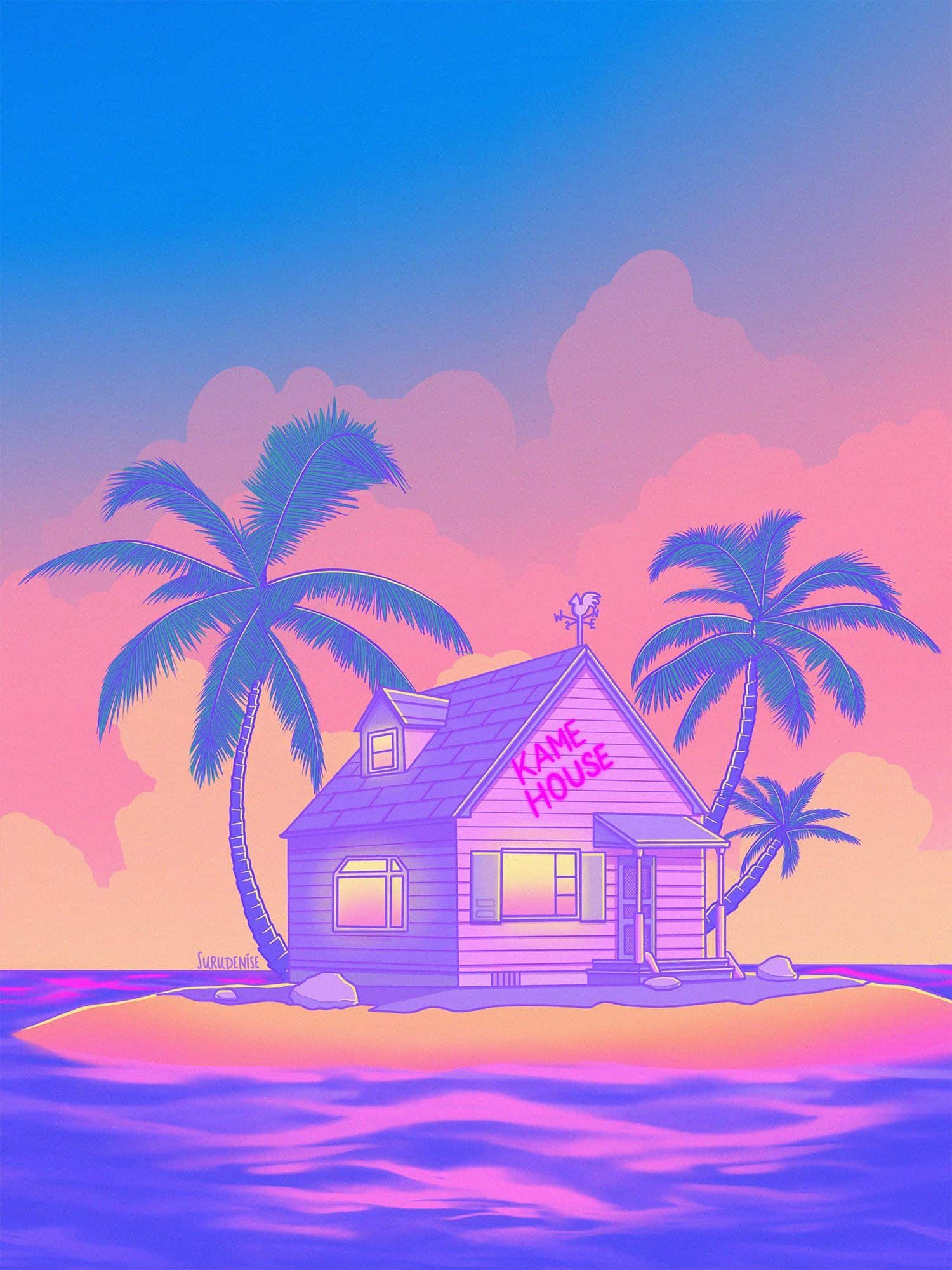 Kame House HD Wallpaper