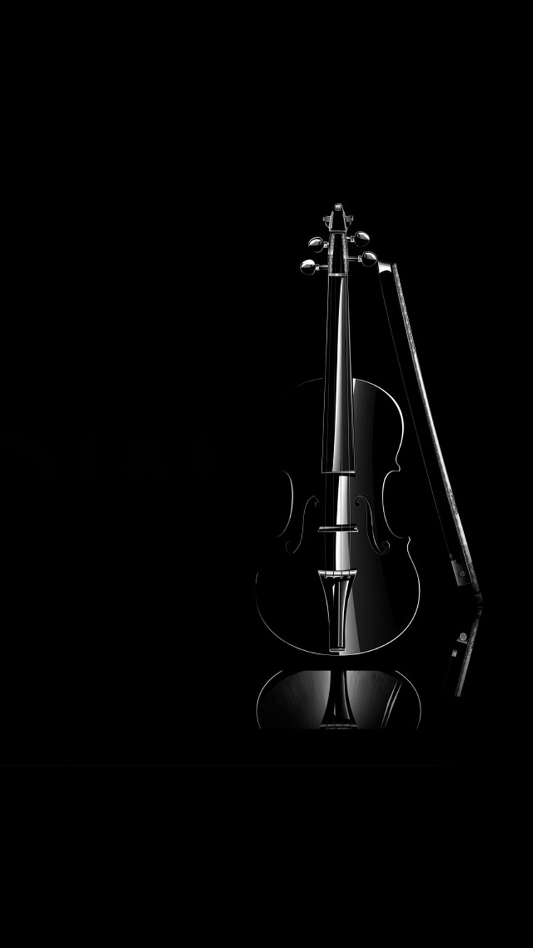 Black Violin Elegant iPhone Wallpaper Ipod HD