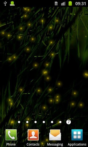 Fireflies Live Wallpaper Is A Beautiful HD With Green