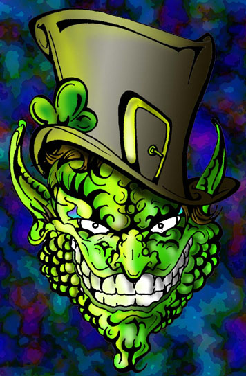 Evil Leprechaun By Beejaydel