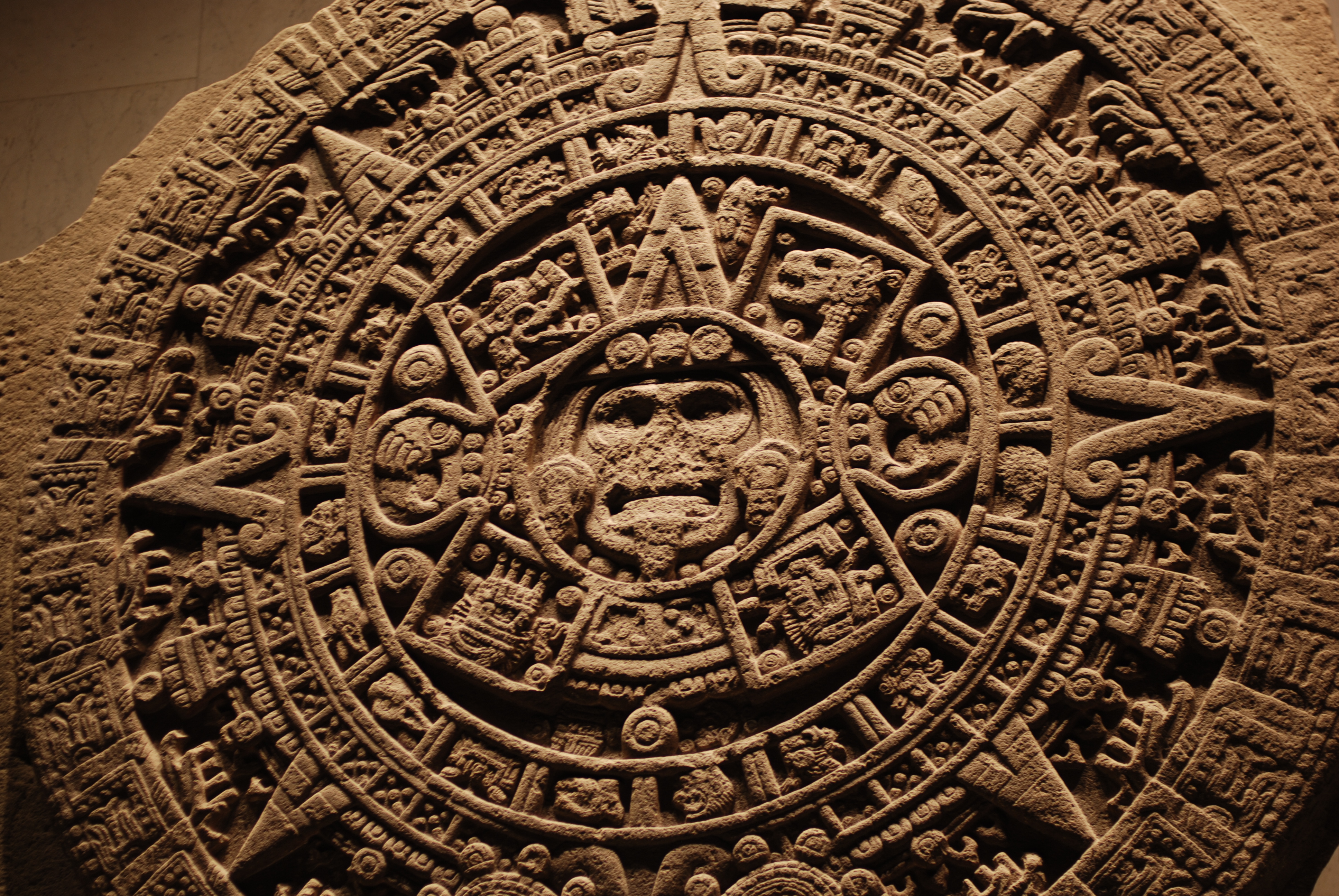 Man Made Aztec Calendar Wallpaper