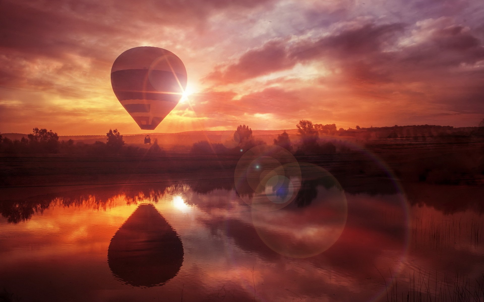Vehicles Hot Air Balloon HD Wallpaper