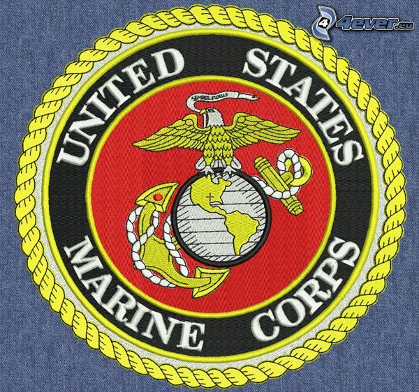 Us Marine Corps Logo Emblem Patch Jpg