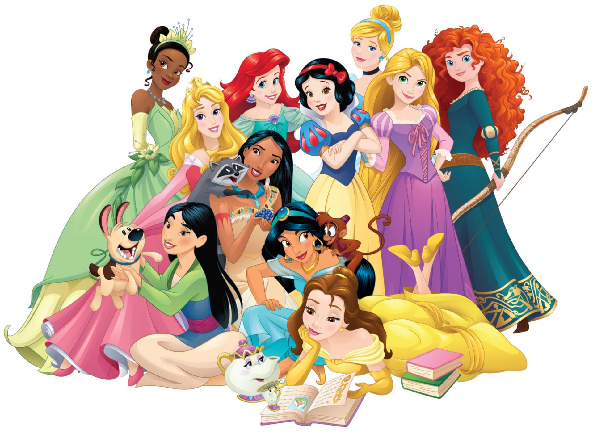 Group of Disney Princesses