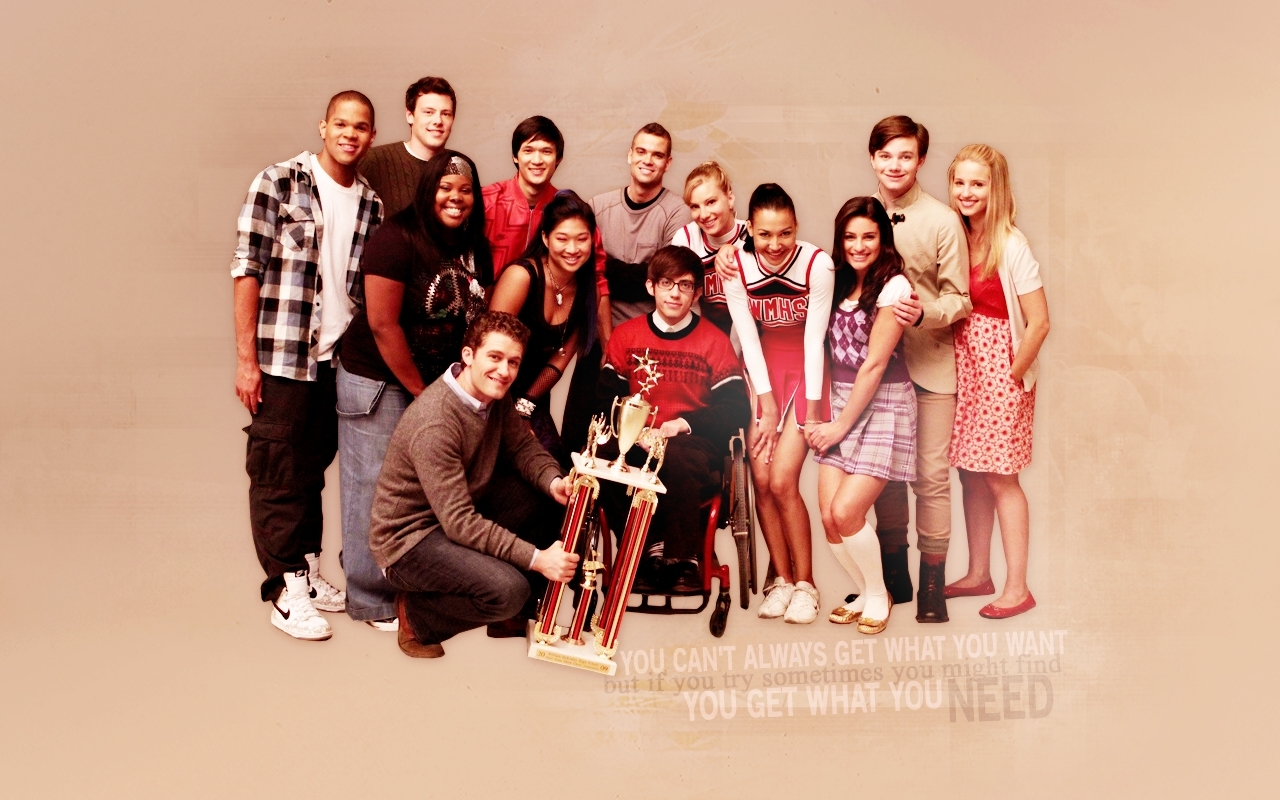 Glee Image Cast Wallpaper HD And