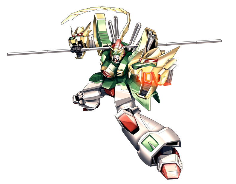 Dragon Gundam Mobile Fighter G Artbooks Theanimegallery
