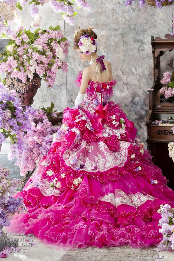 Fuschia Wedding Dresses Elisabeth S Way