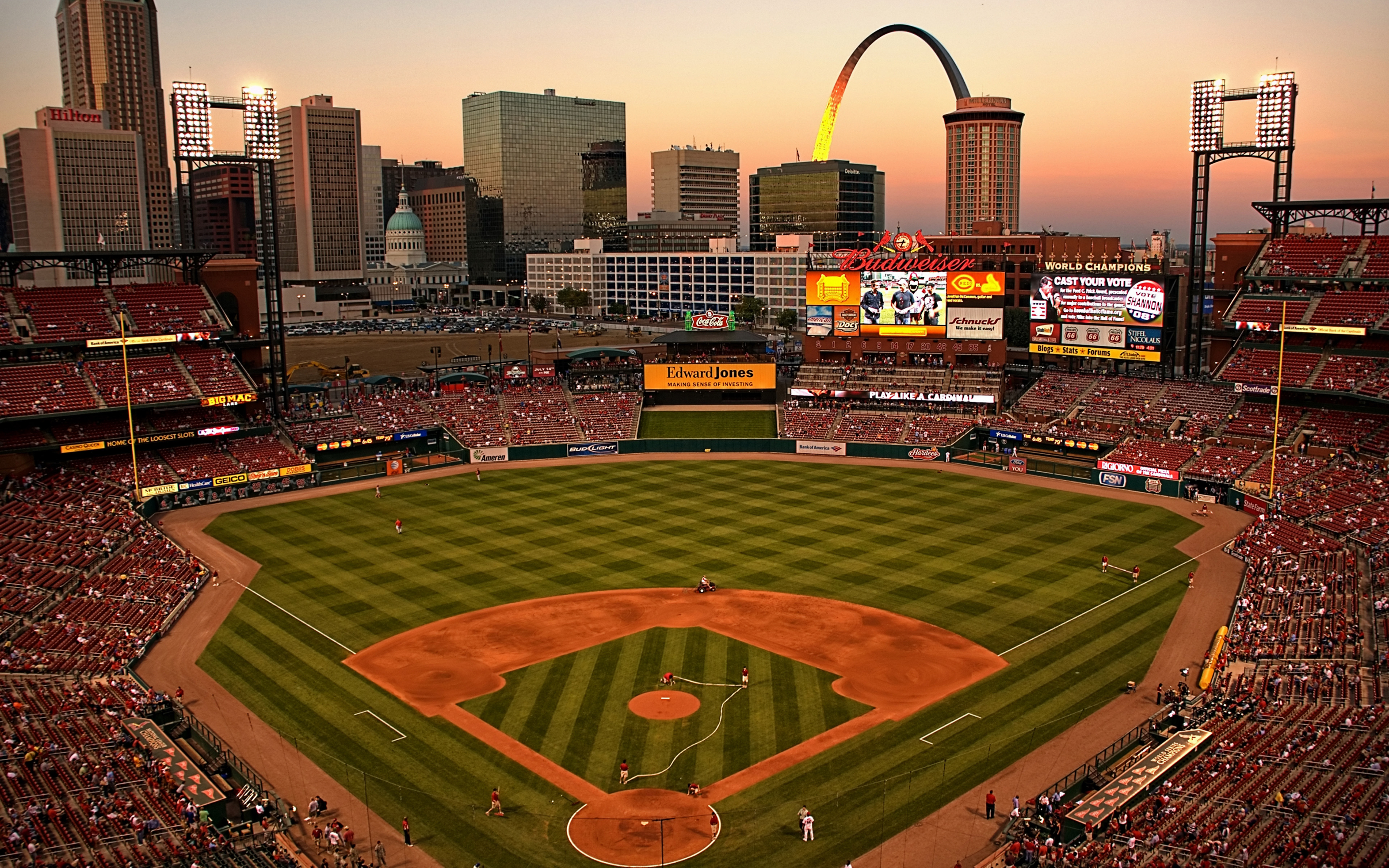 Cardinals Ballpark Busch Stadium Iii St Louis Missouri Wallpaper