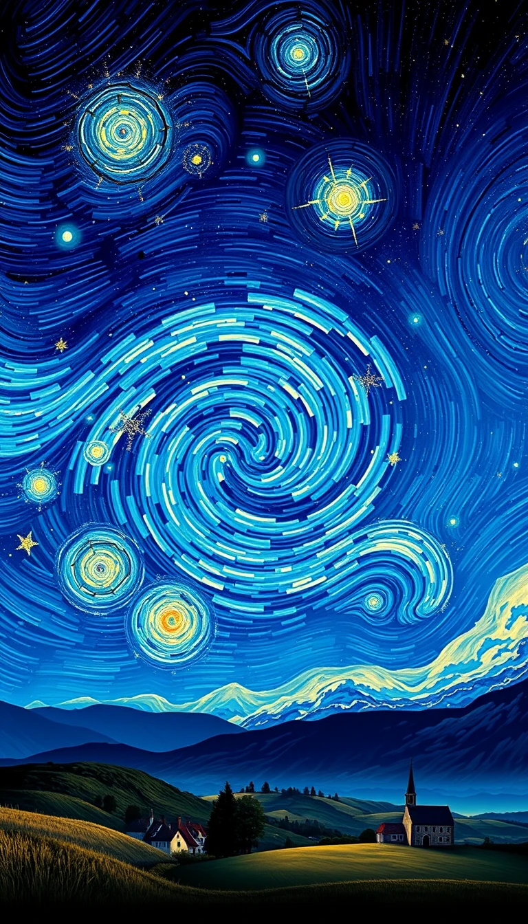 Starry Night Phone Wallpaper