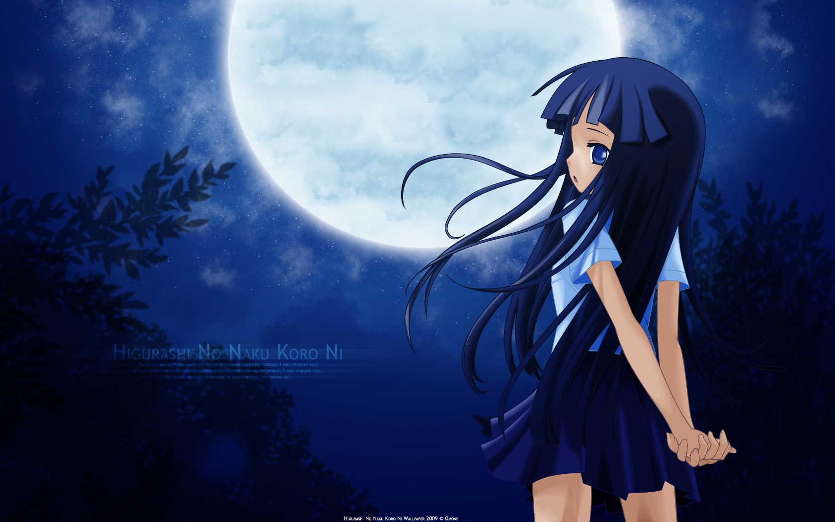 Higurashi Blood Wallpaper  Download to your mobile from PHONEKY
