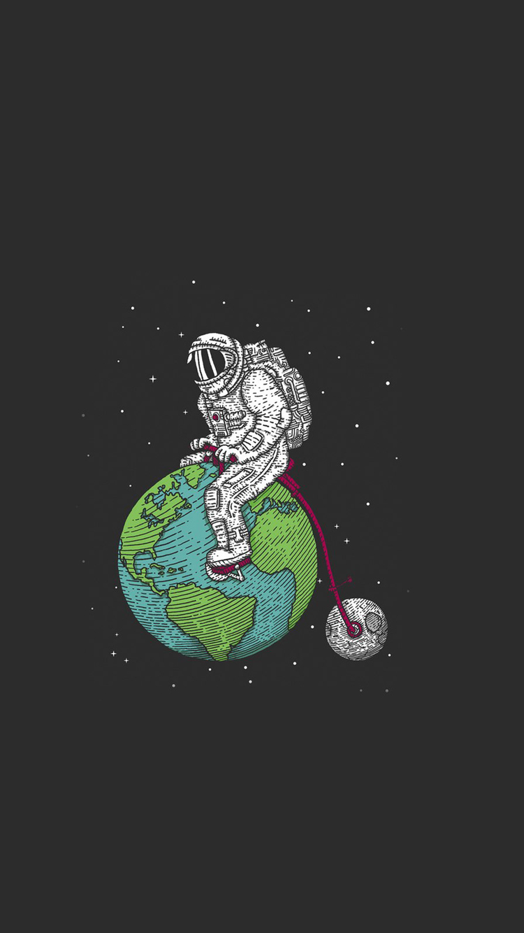Astronaut On Earth 123mobileWallpaperscom
