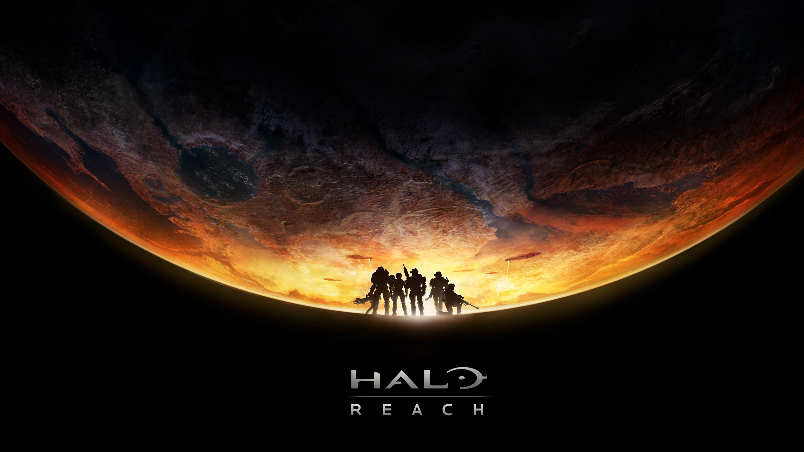 Fascinating Microsoft Halo Reach Space Animated Ideas Wallpaper