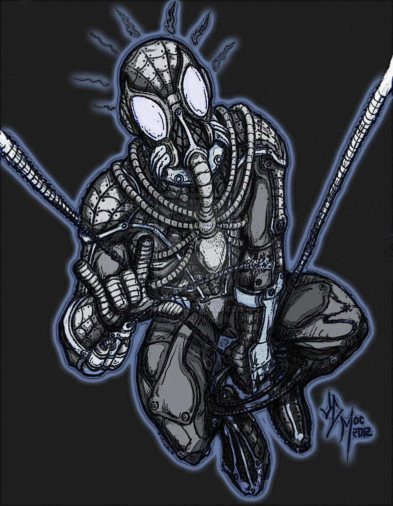 Symbiote Spiderman Wallpaper Black