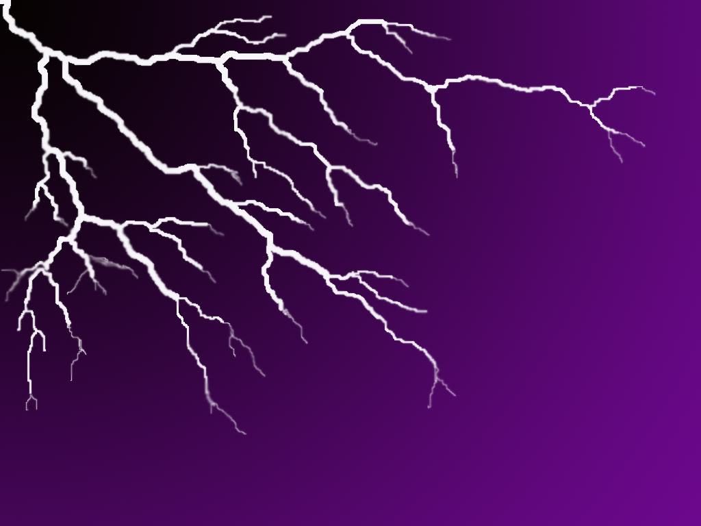 Purple Lightning Wallpaper Desktop Background
