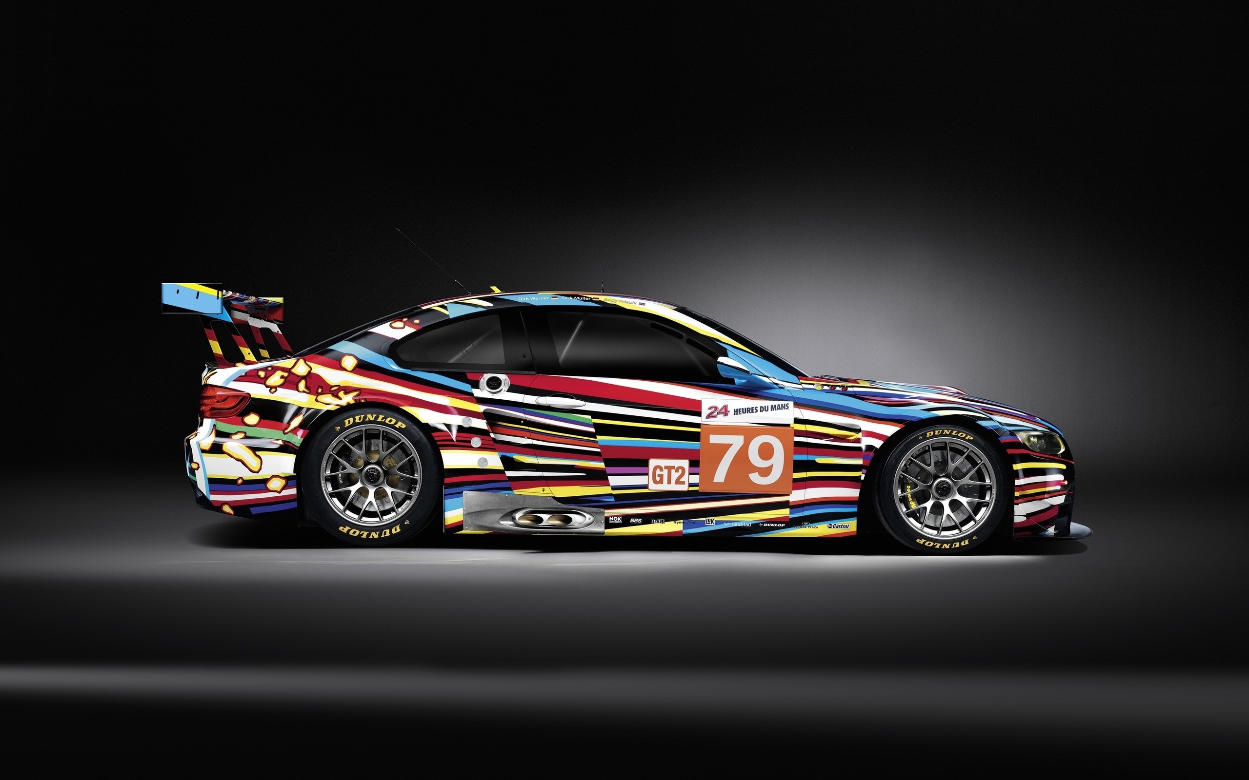 Colorful Bmw Racing Car Cool Wallpaper