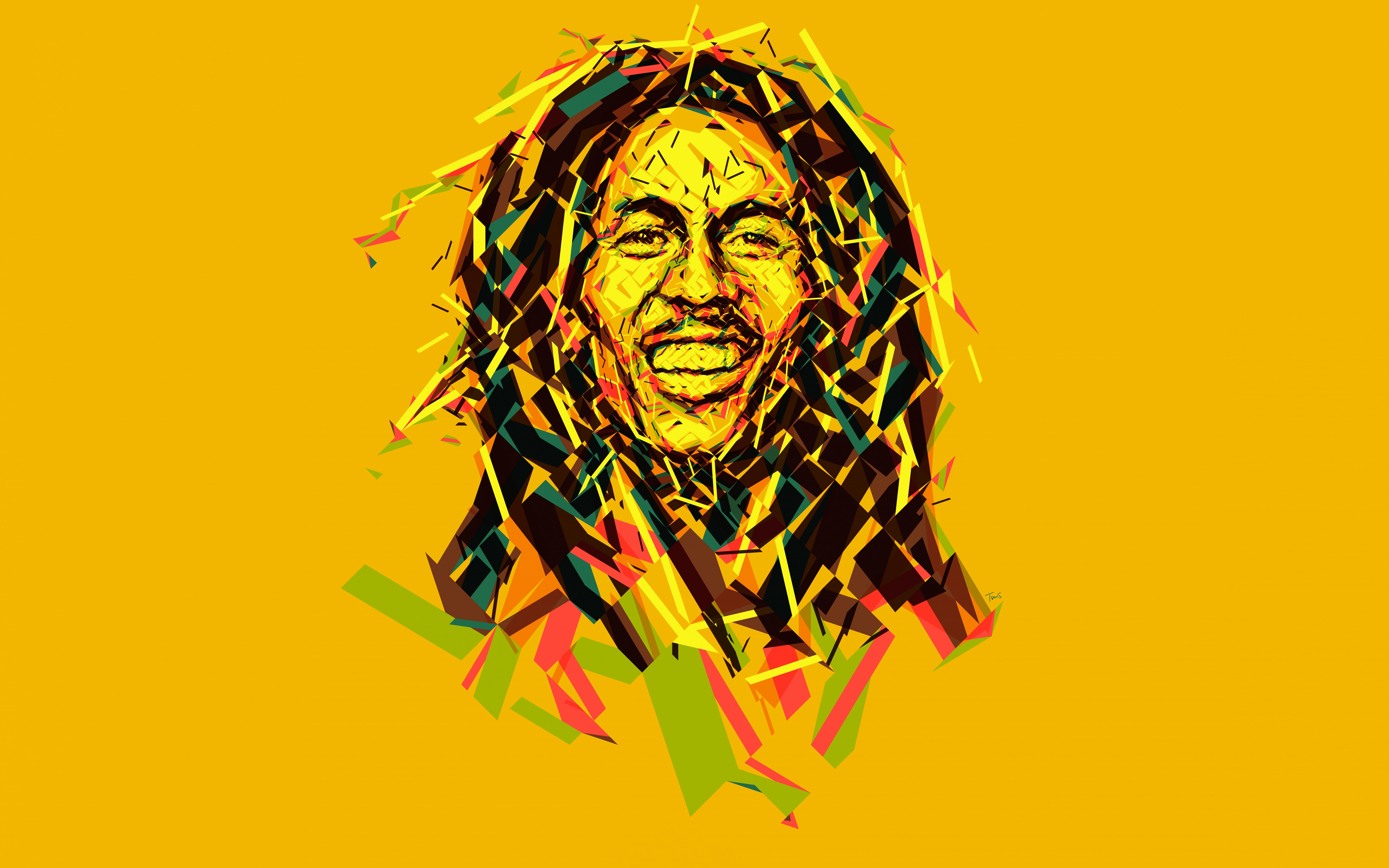 Bob Marley 8k Ultra HD Wallpaper Background Image