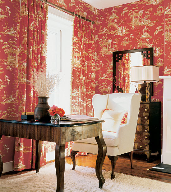 Thibaut Has Some Wonderful Red Chinoiserie Wallpaper Choices Gracie