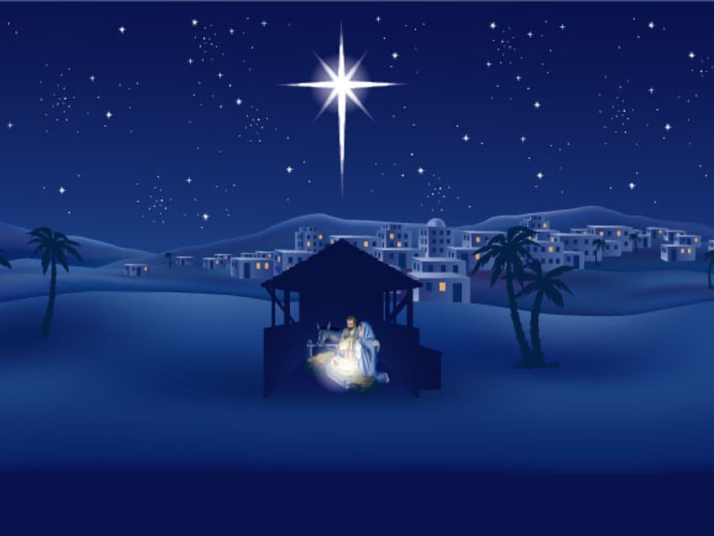 Merry Christmas Christian Wallpaper Desktop   Unique Wallpaper 1024x768