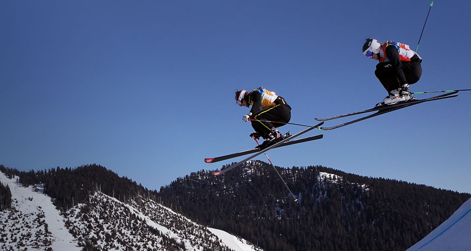 Mens Ski Cross Richard Spalinger Of Switzerland L