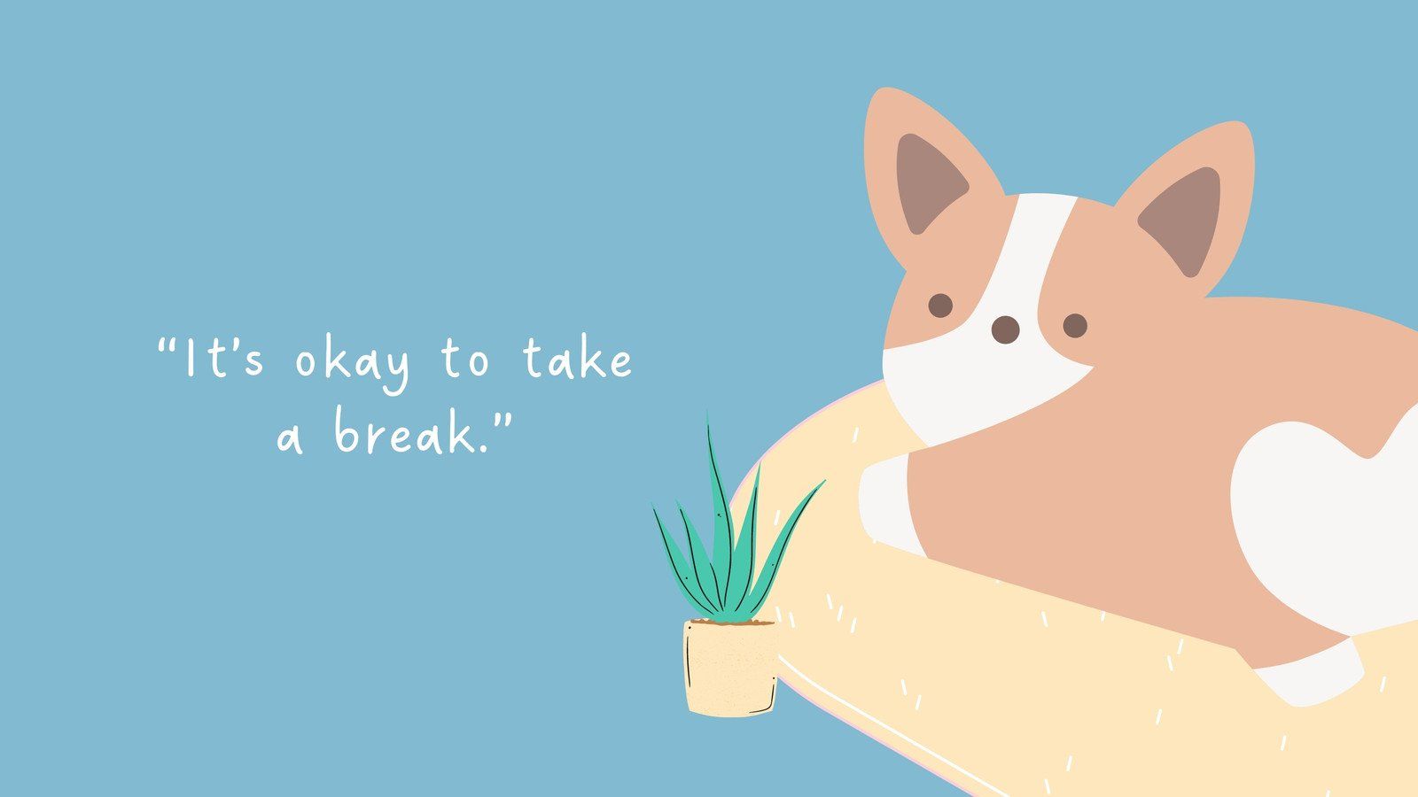 Cute Cartoon Dog Wallpaper