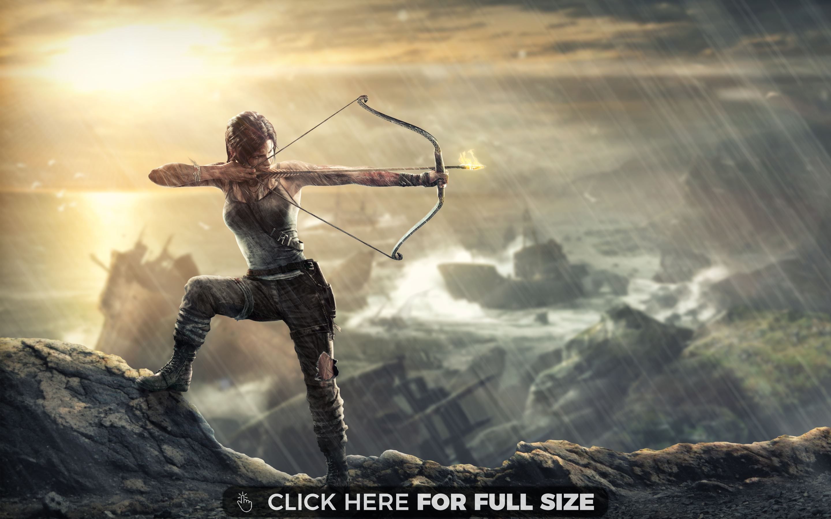 Tomb Raider Lara Croft 4K HD wallpaper