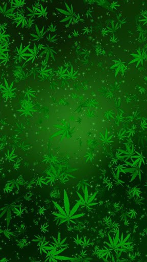 Marijuana Live Wallpaper Leaves Spin And Swirl