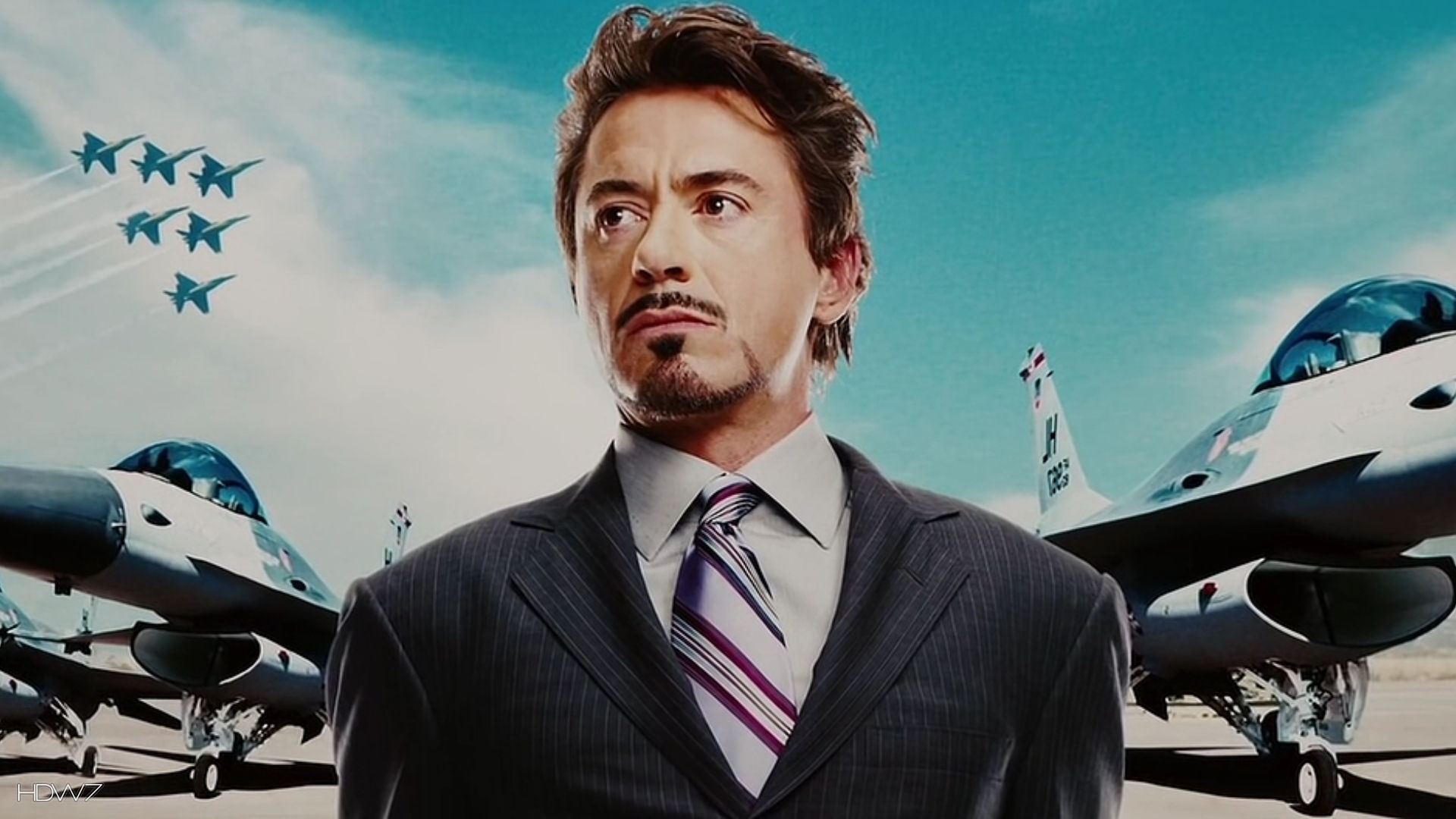 Iron Man Tony Stark Robert Downey Jr HD