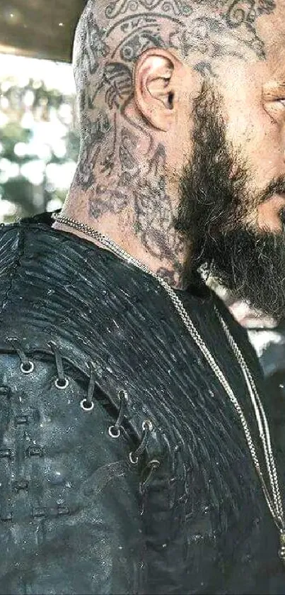 Viking Tattoo Warrior Wallpaper