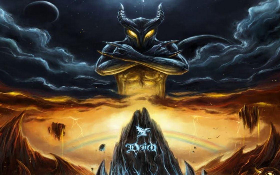 Ronnie James Dio Heavy Metal Fantasy Dark Demon Poster Rh