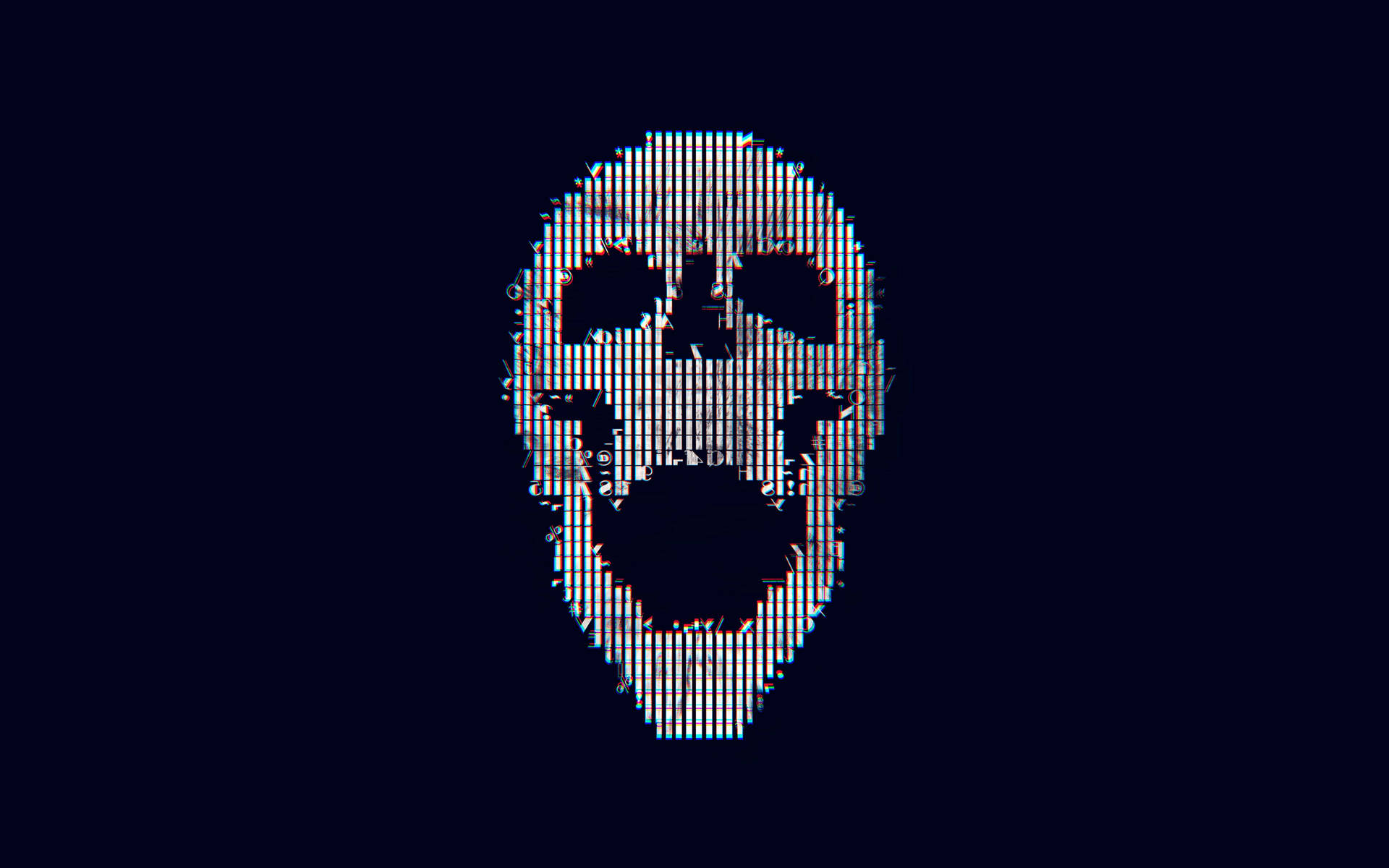 Black Skull Wallpaper