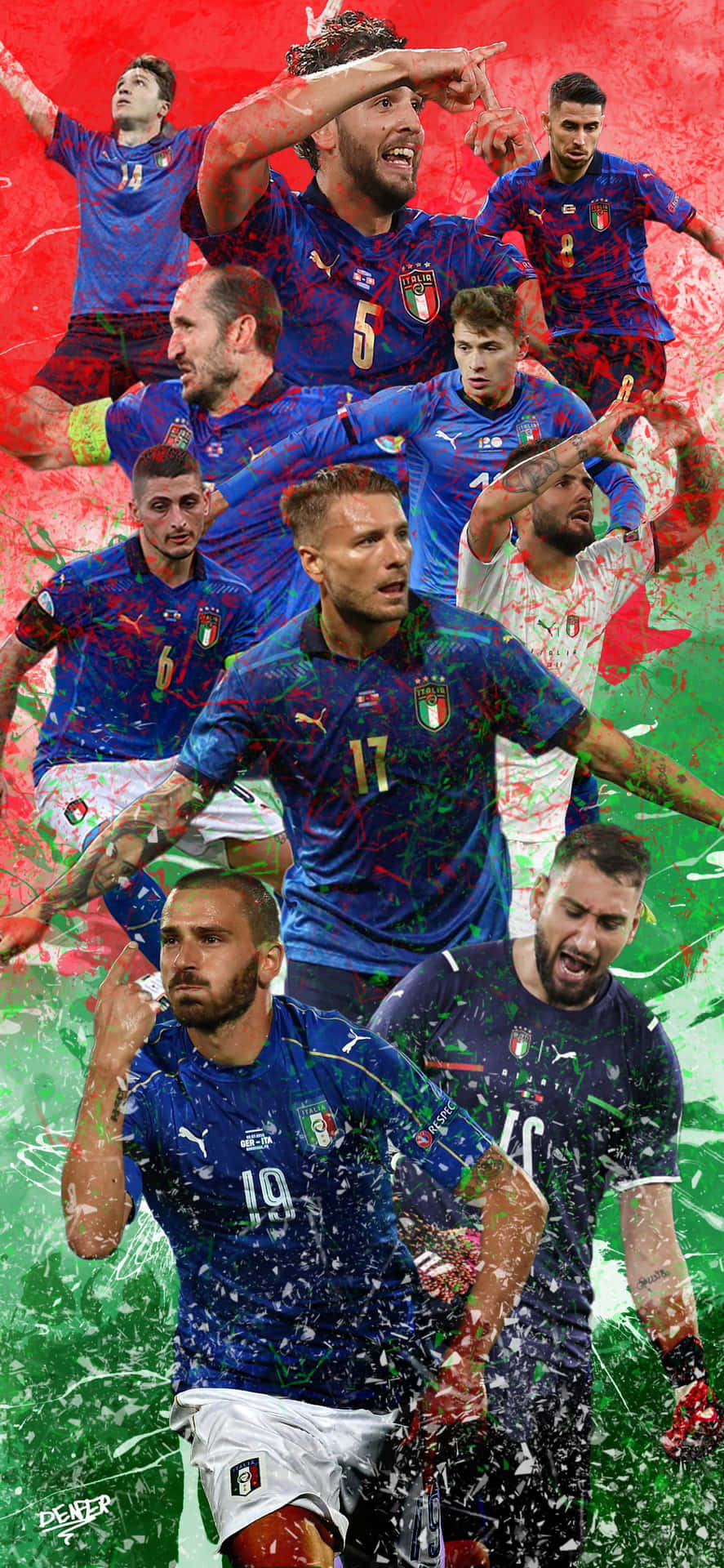 Jorge Luiz Frello Filho And Italian Legends Wallpaper