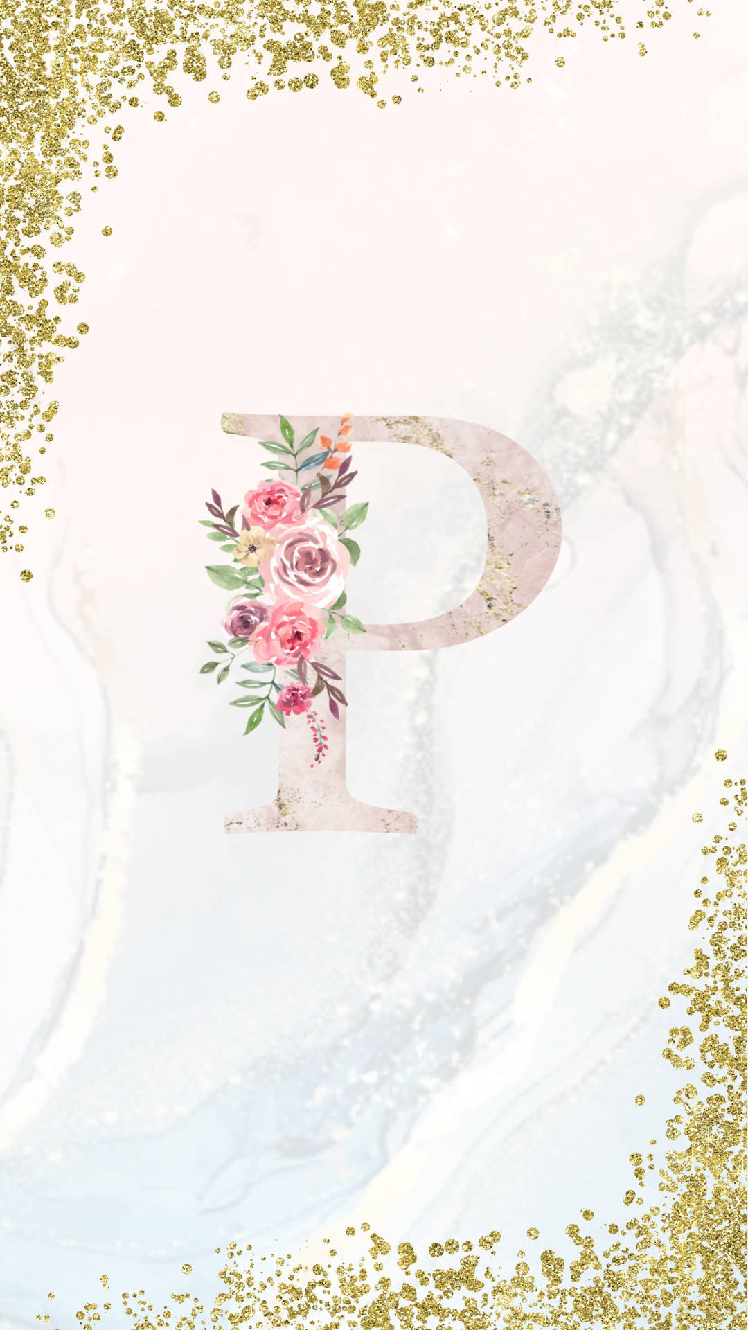 P Letter Wallpaper