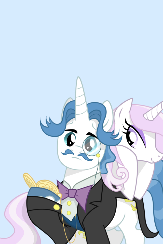 Mlp iPhone Wallpaper Fancy Pants And Fleur By Doctorpants On
