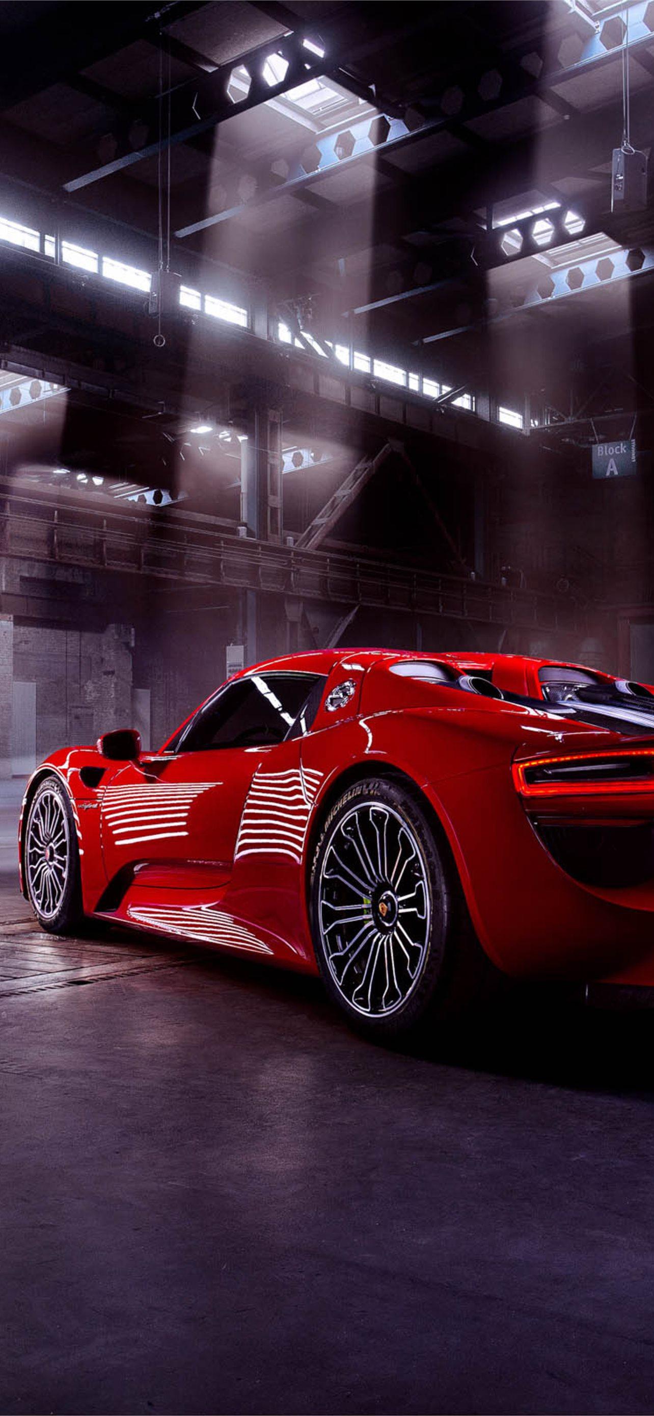 Best Porsche Spyder iPhone HD Wallpaper