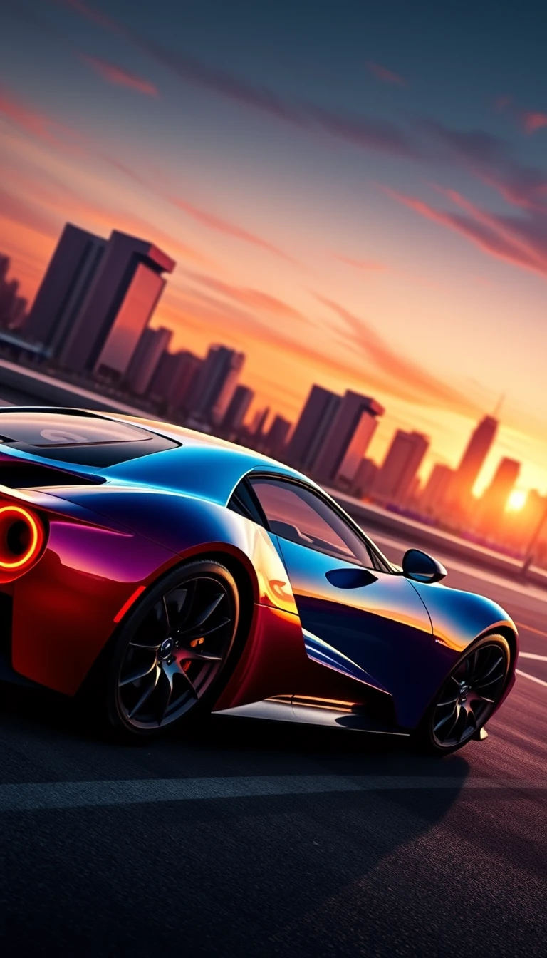 Ford Gt Supercar Phone Wallpaper