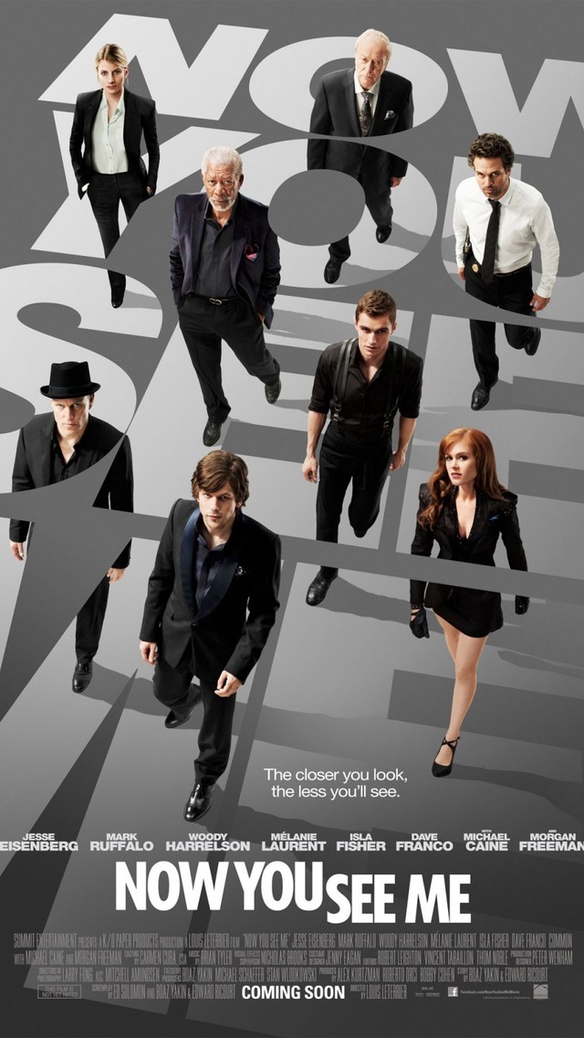 Now You See Me Movie Poster Wallpaper For iPhone