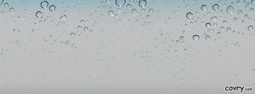 Ios Wallpaper Water Drops Cover