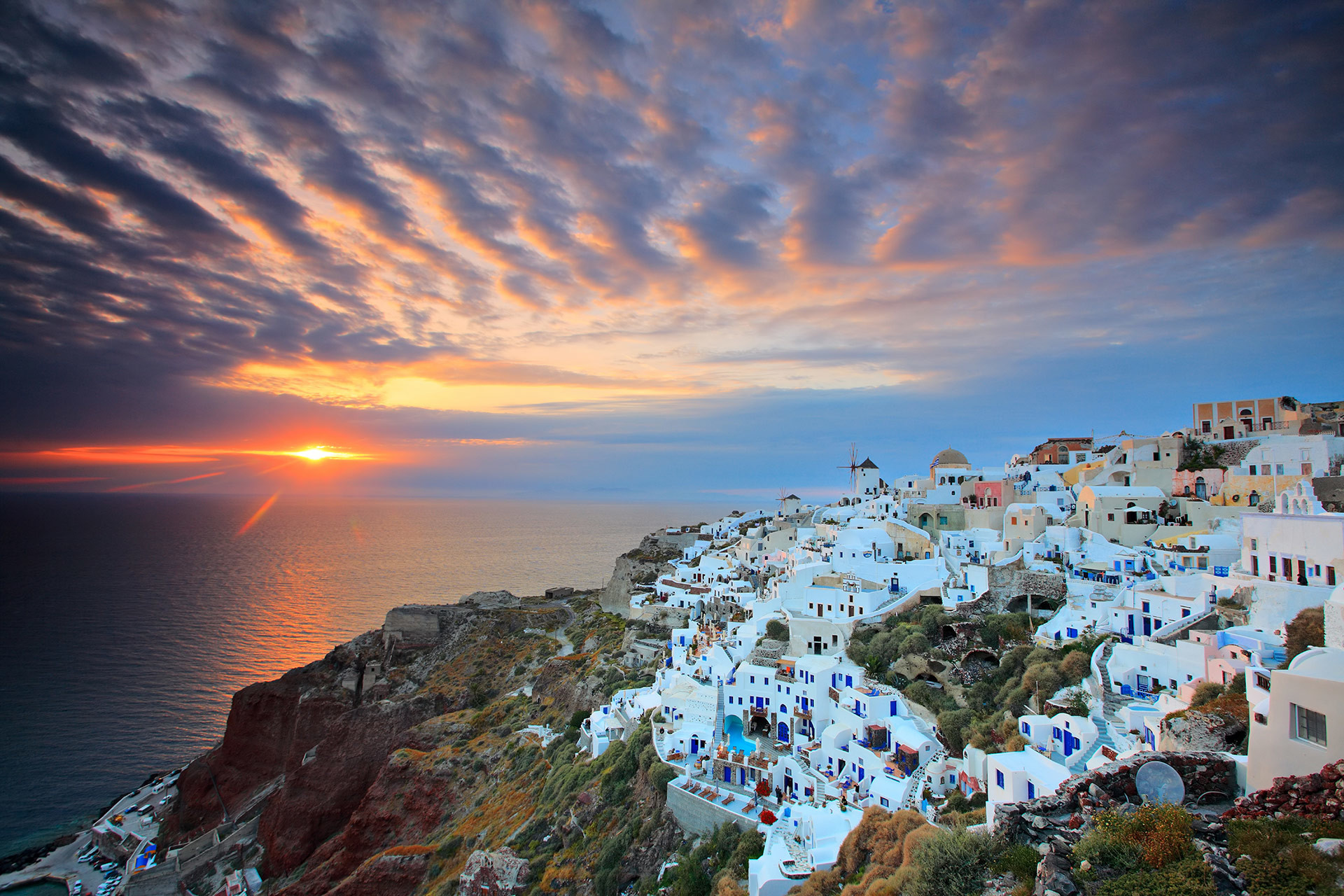 Greece Widescreen Wallpaper