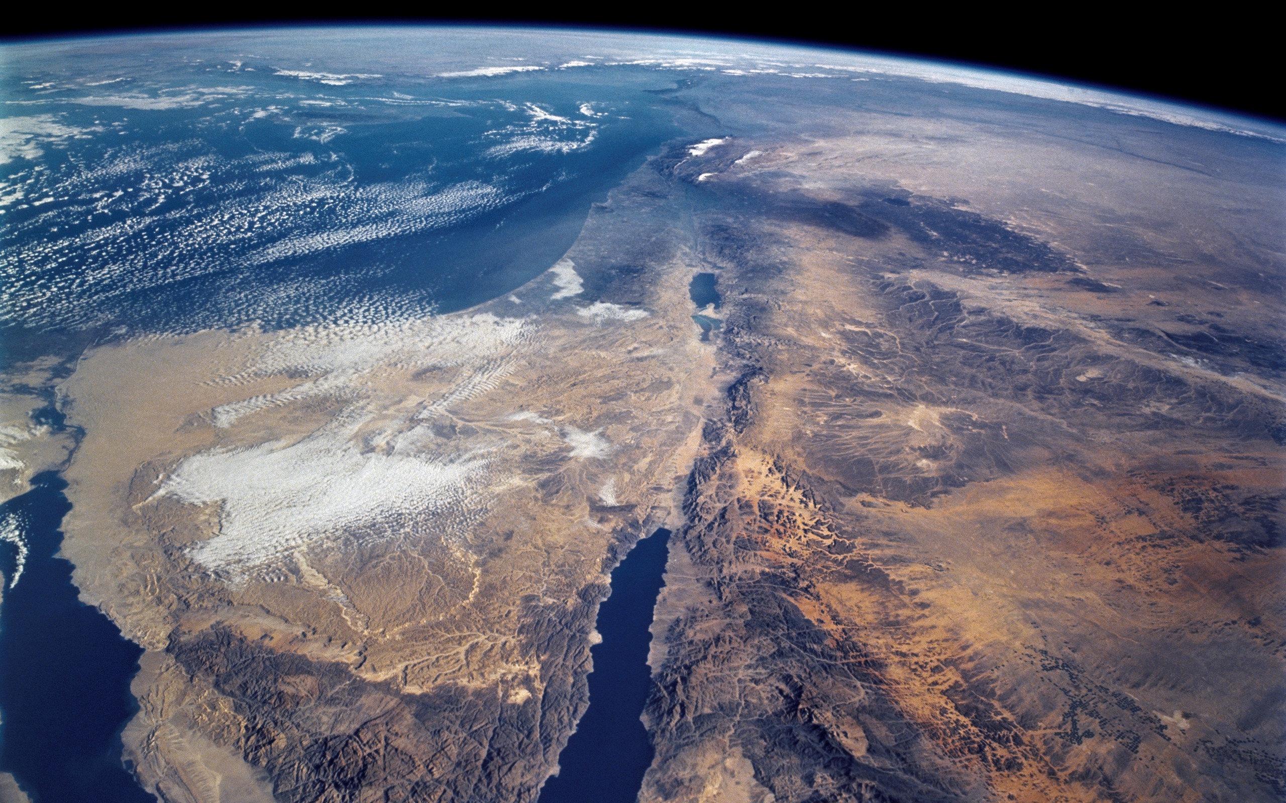 Two Aerial Wallpaper Of The Earth
