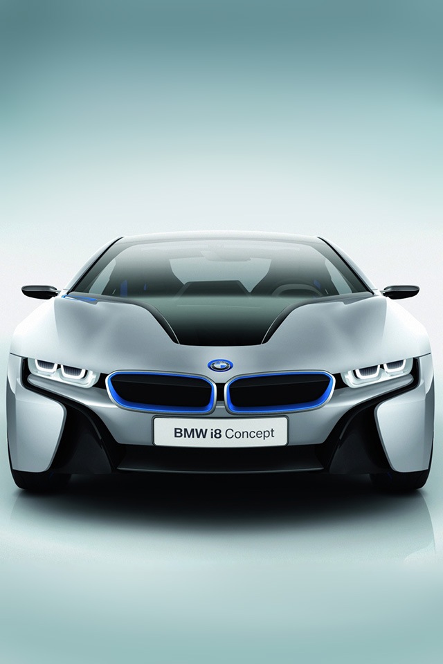 Bmw I8 Concept Simply Beautiful iPhone Wallpaper