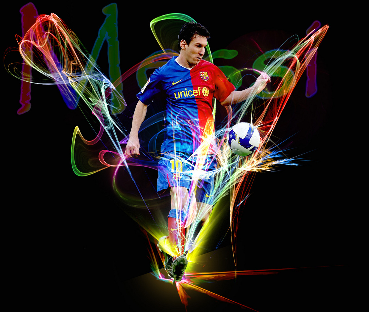 Lionel Messi Fc Barcelona Wallpaper Andres Fan Art