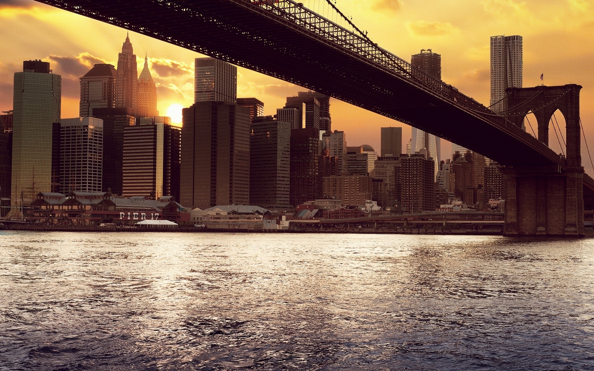 Daily Wallpaper Pier Brooklyn New York City I Like To Waste My