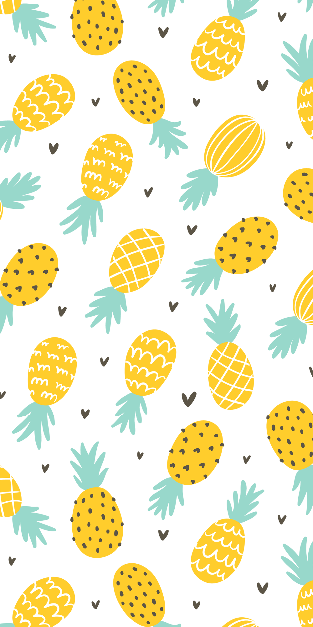 Perfect Bo Pineapples And Hearts Casetify iPhone Fruit