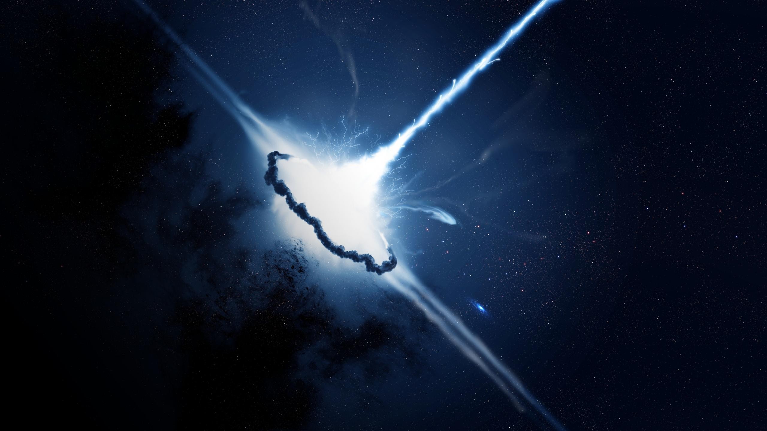 Supernova Explosion Energy Light Star Galaxy Full HD